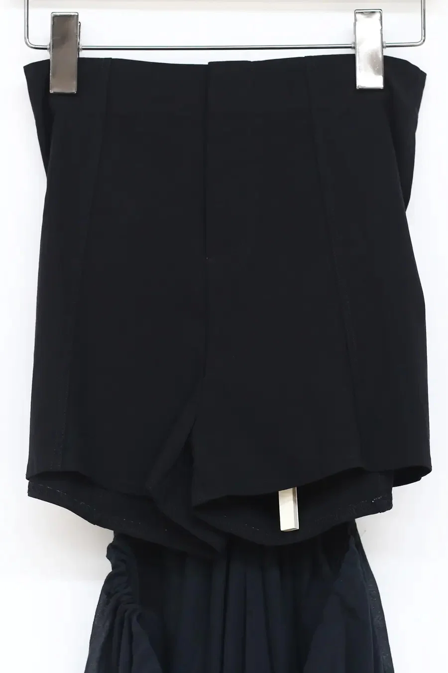 OUDE WAAG fake two-piece drawstring skirt OW-20AW-SK05BL99 POW006 - Image 10