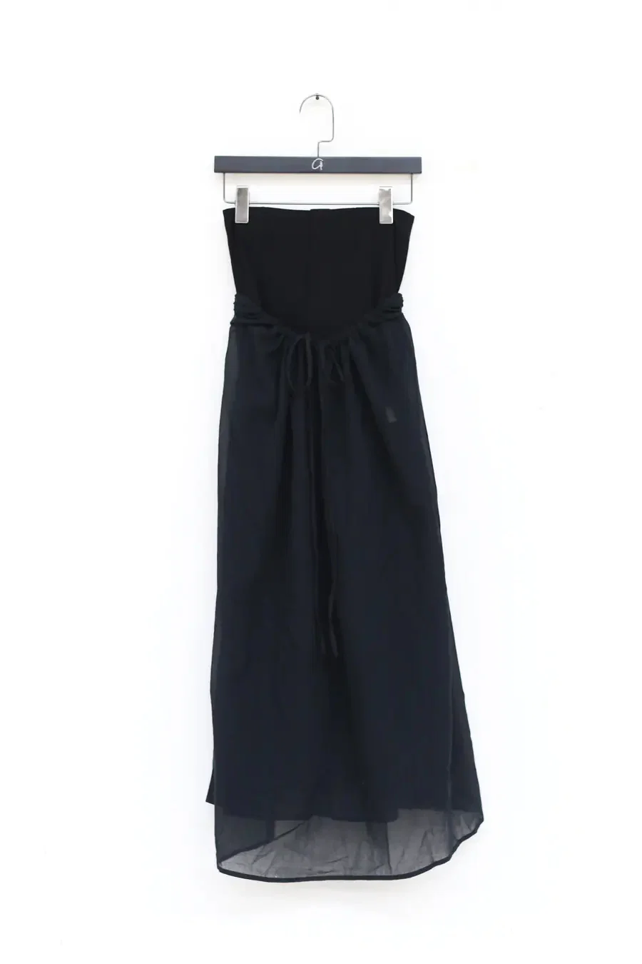 OUDE WAAG fake two-piece drawstring skirt OW-20AW-SK05BL99 POW006 - Image 18