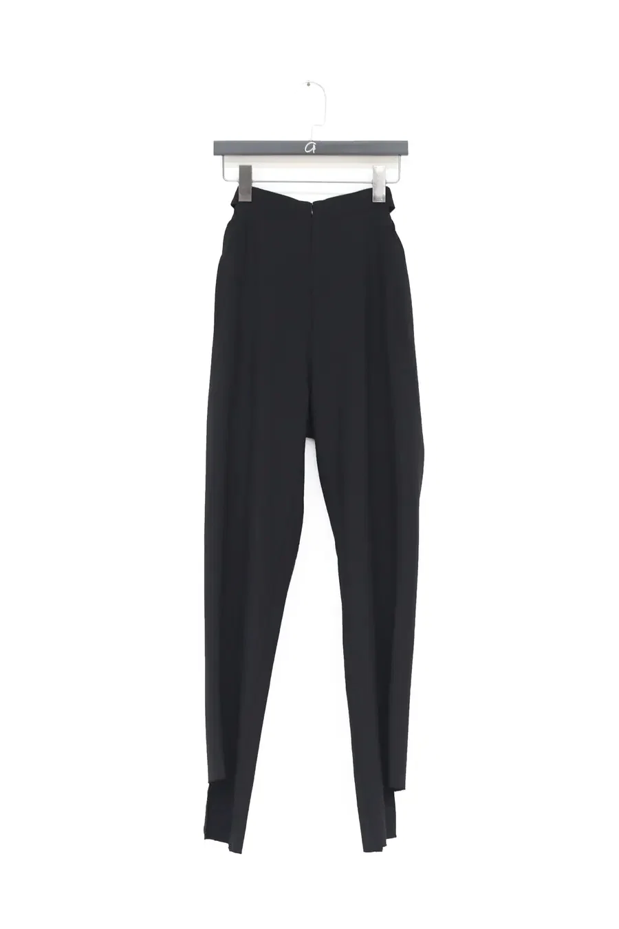 OUDE WAAG high-waist deconstructed straight-leg pants OW-20AW-PT05BL99 - Image 10