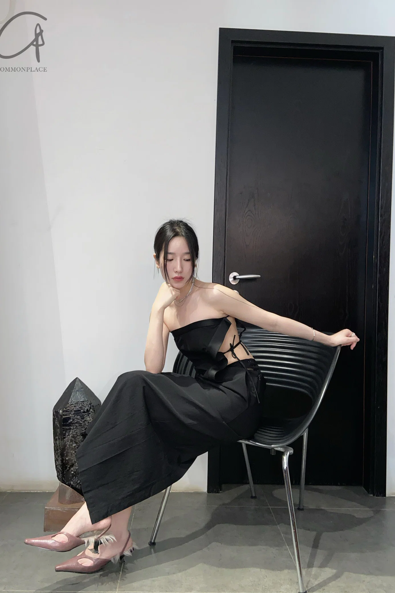 OUDE WAAG OW-19SS-UW05 black bib - Image 9