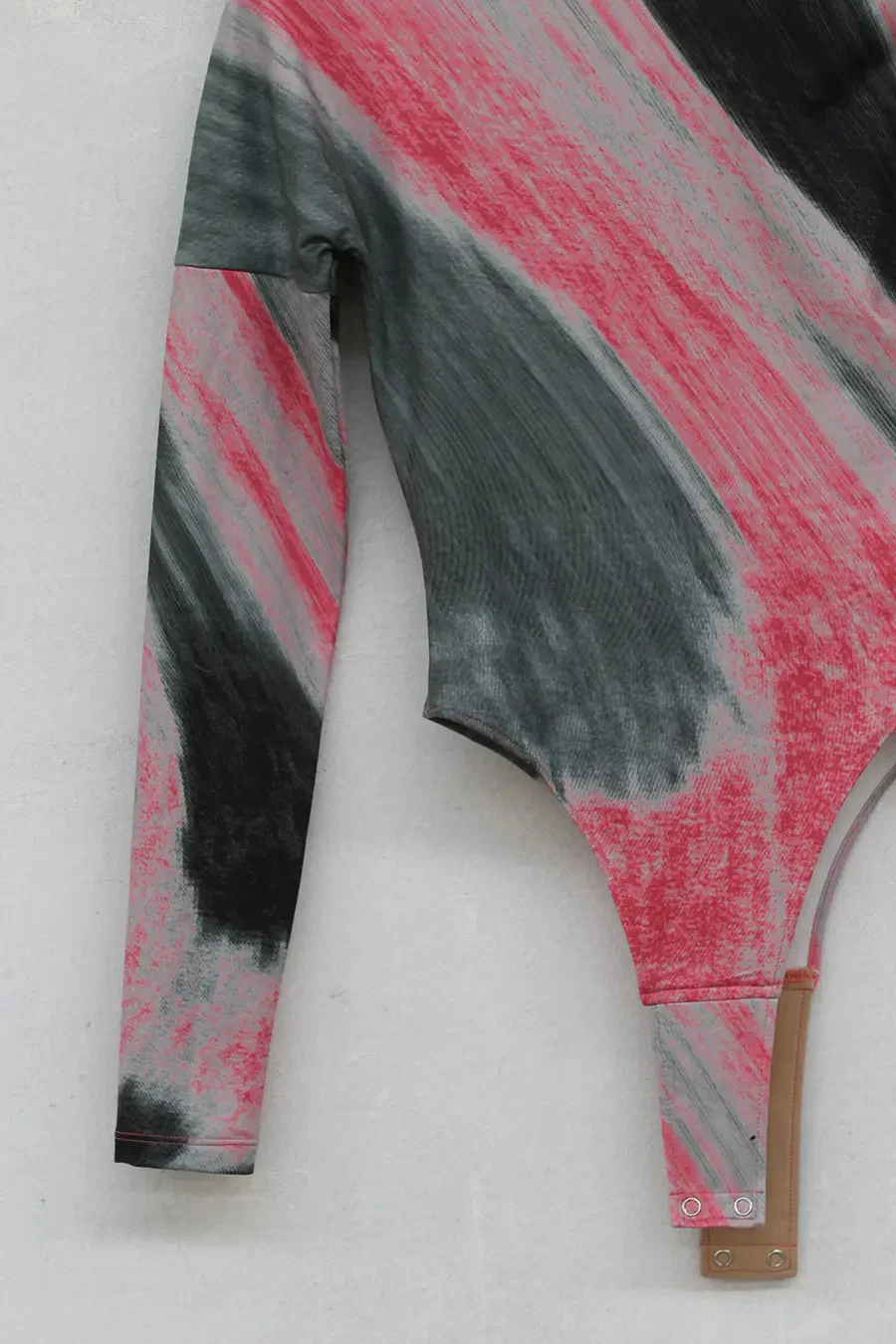 OUDE WAAG OW19AWTP07 Printed high neck knit top with crotch bottoming POW1000 - Image 7
