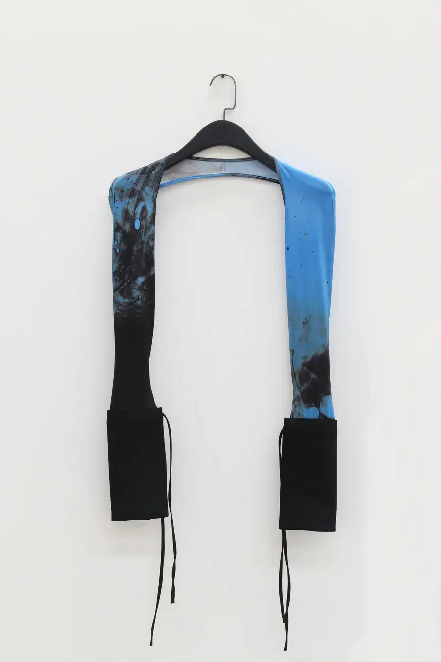 OUDE WAAG Spliced Raglan Free Drawstring High Stretch Sleeves Series OW-OW-21AW-AAS20BU069-LAN Blue No Kink POW15