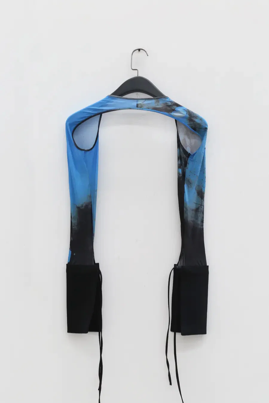 OUDE WAAG Spliced Raglan Free Drawstring High Stretch Sleeves Series OW-OW-21AW-AAS20BU069-LAN Blue No Kink POW15 - Image 5