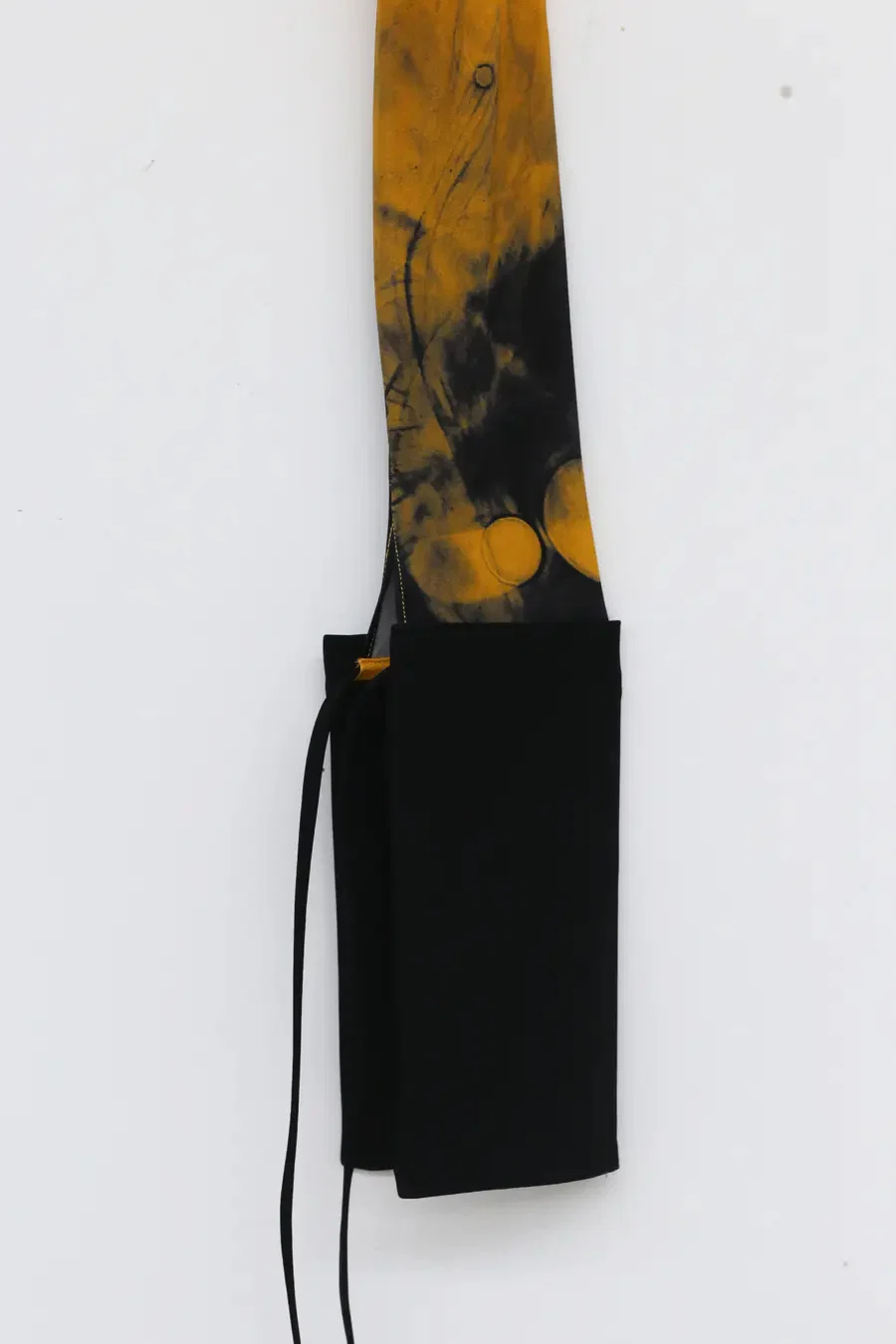 OUDE WAAG Rian Shoulder Printed Interlining Sleeve OW-21AW-AS20YE049 Orange Black OW-21AW-AS20 - Image 10
