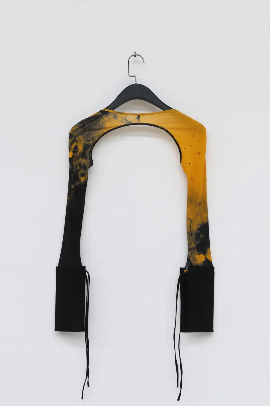 OUDE WAAG Rian Shoulder Printed Interlining Sleeve OW-21AW-AS20YE049 Orange Black OW-21AW-AS20 - Image 11