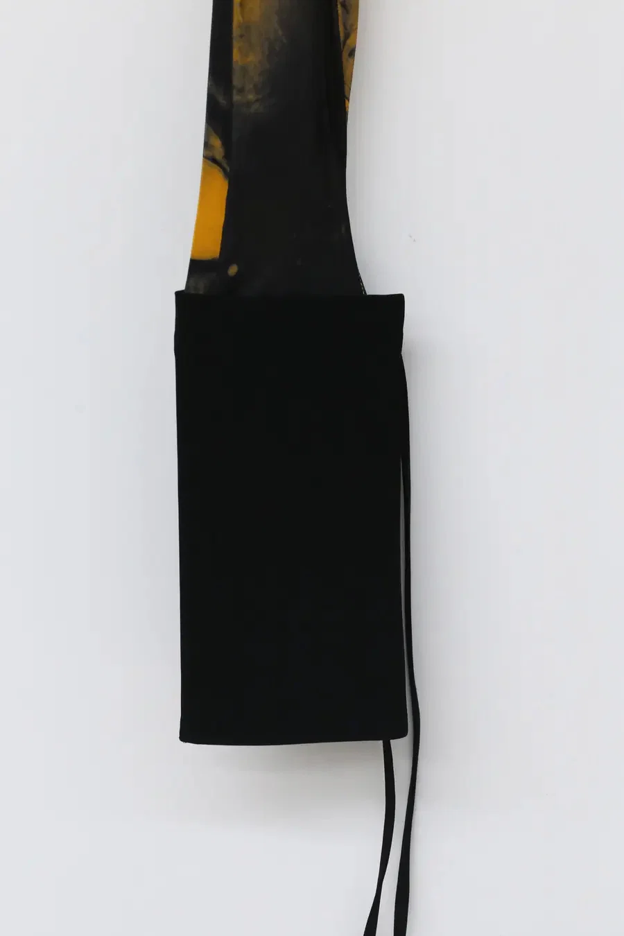 OUDE WAAG Rian Shoulder Printed Interlining Sleeve OW-21AW-AS20YE049 Orange Black OW-21AW-AS20 - Image 9