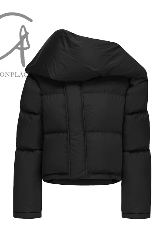 OUDE WAAG Sleeve structured down jacket OW-23AW-DJ01 black - Image 9