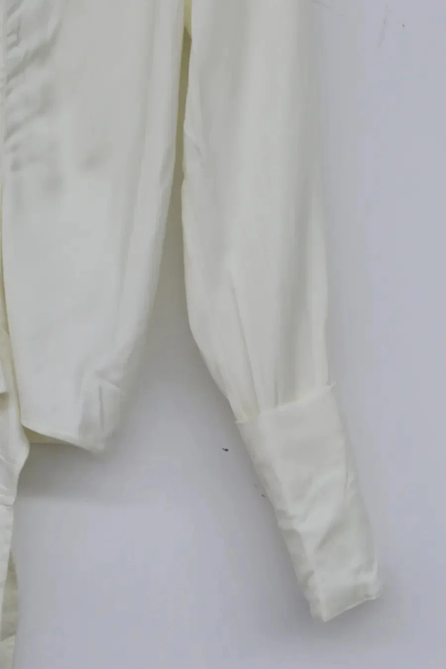 OUDE WAAG slim-fit cupro shirt with crotch OW-21AW-ST04WI100 - Image 10