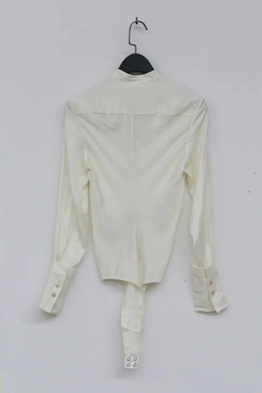 OUDE WAAG slim-fit cupro shirt with crotch OW-21AW-ST04WI100 - Image 13