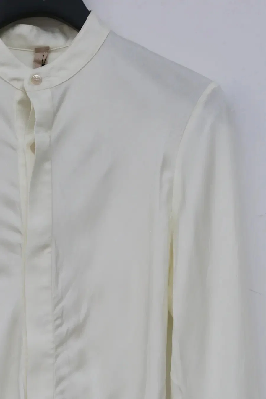 OUDE WAAG slim-fit cupro shirt with crotch OW-21AW-ST04WI100 - Image 9