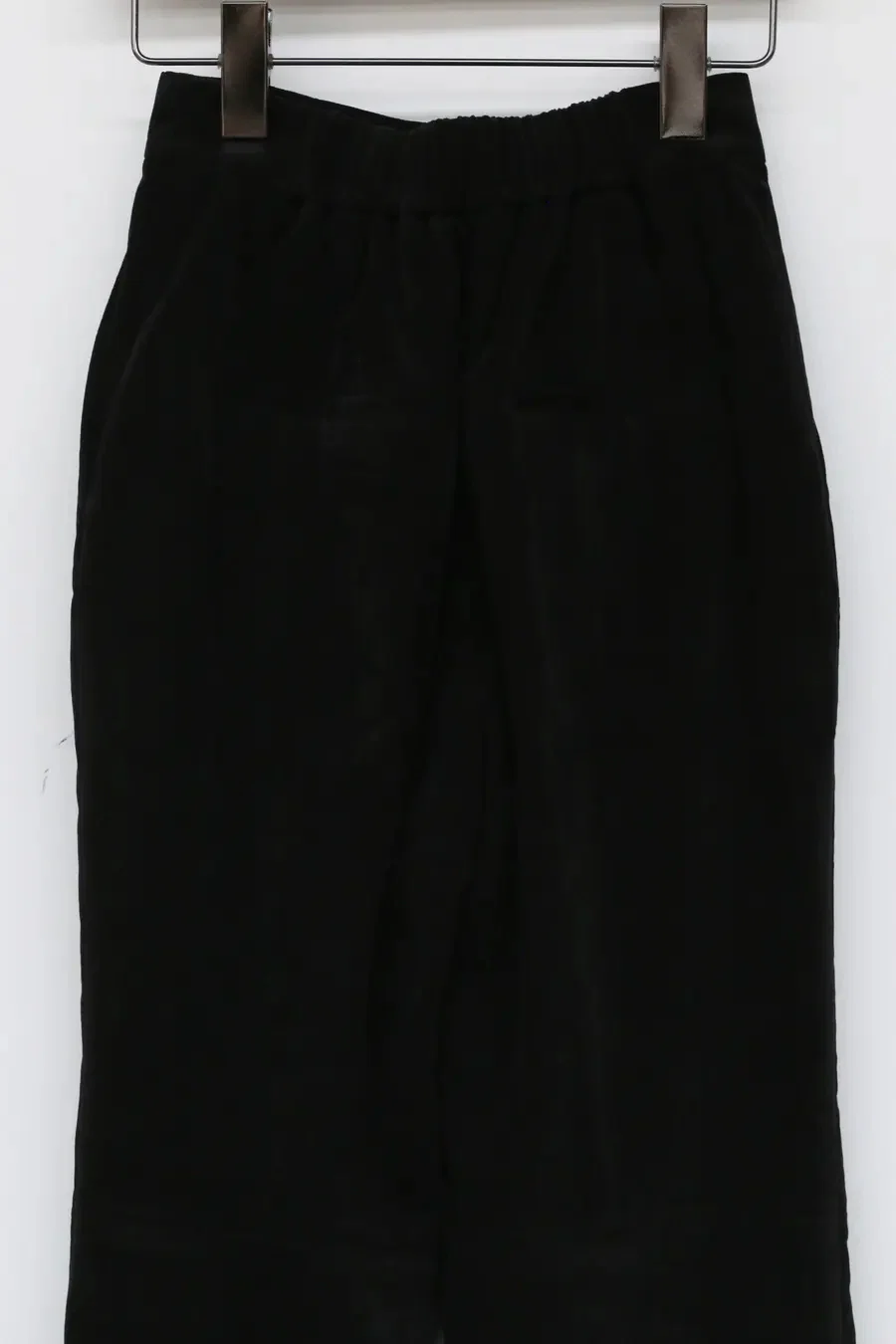 OUDE WAAG Velvet Loose Flare Pants OW-21AW-PT03 Black - Image 4