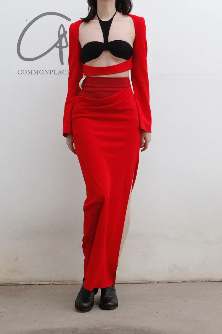 OUDE WAAG Waist Halter Suit Sleeves OW-22SS-AS01 - Image 3