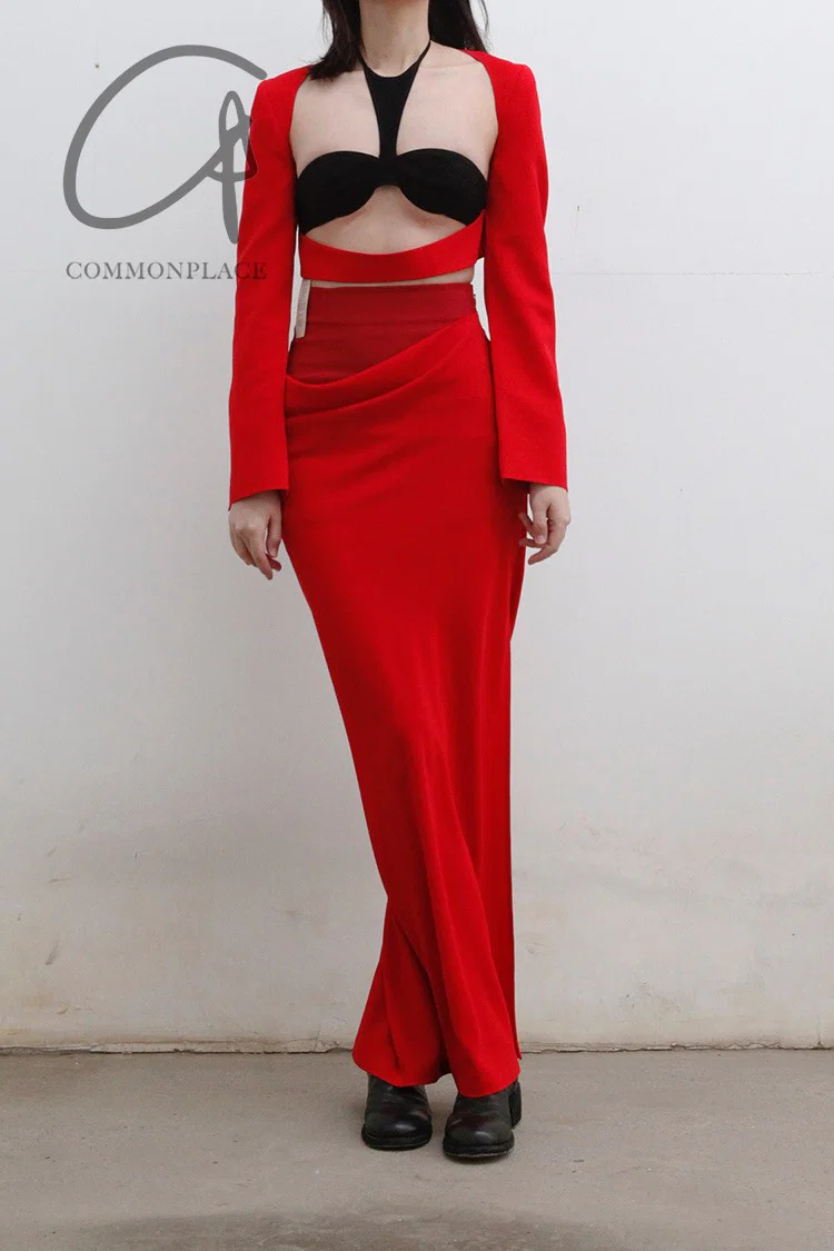 OUDE WAAG Waist Halter Suit Sleeves OW-22SS-AS01 - Image 4