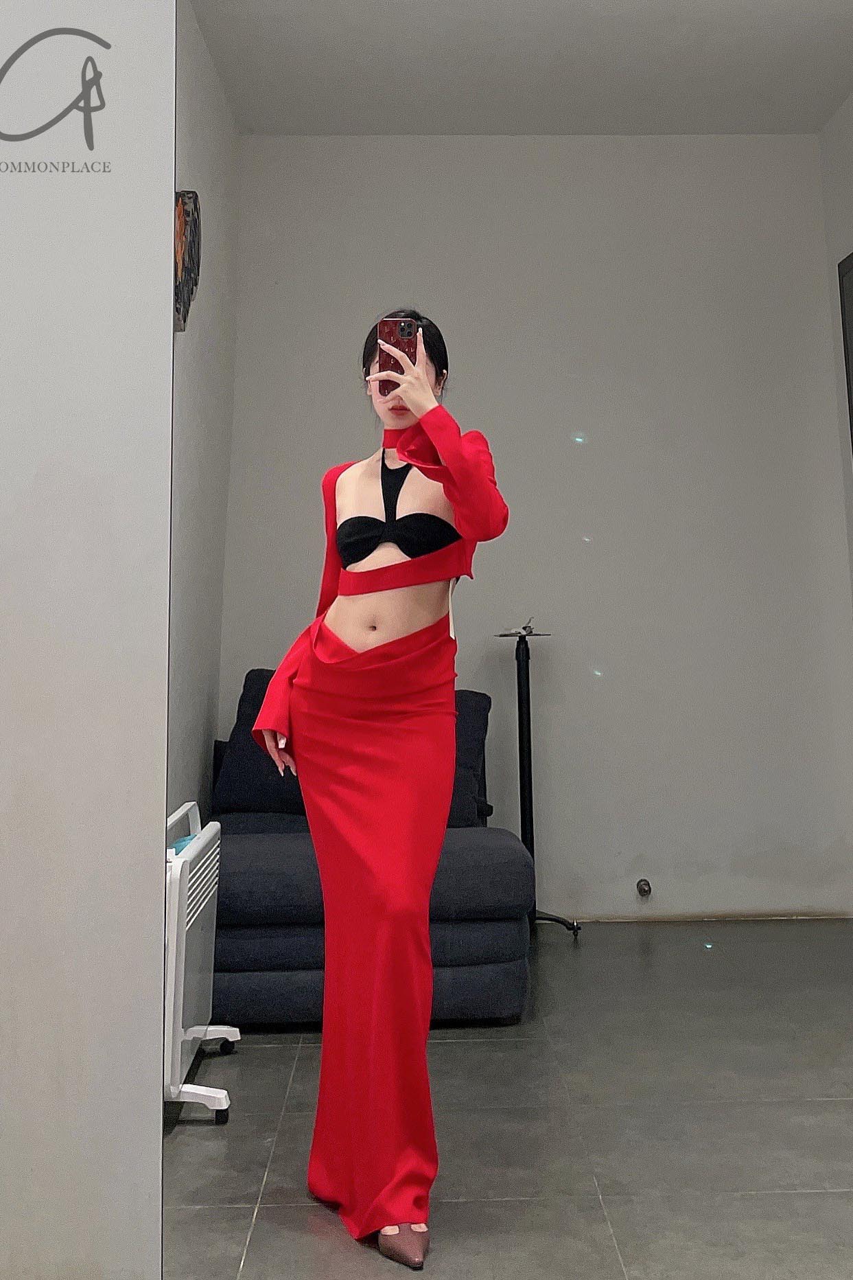 OUDE WAAG Waist Halter Suit Sleeves OW-22SS-AS01 - Image 8