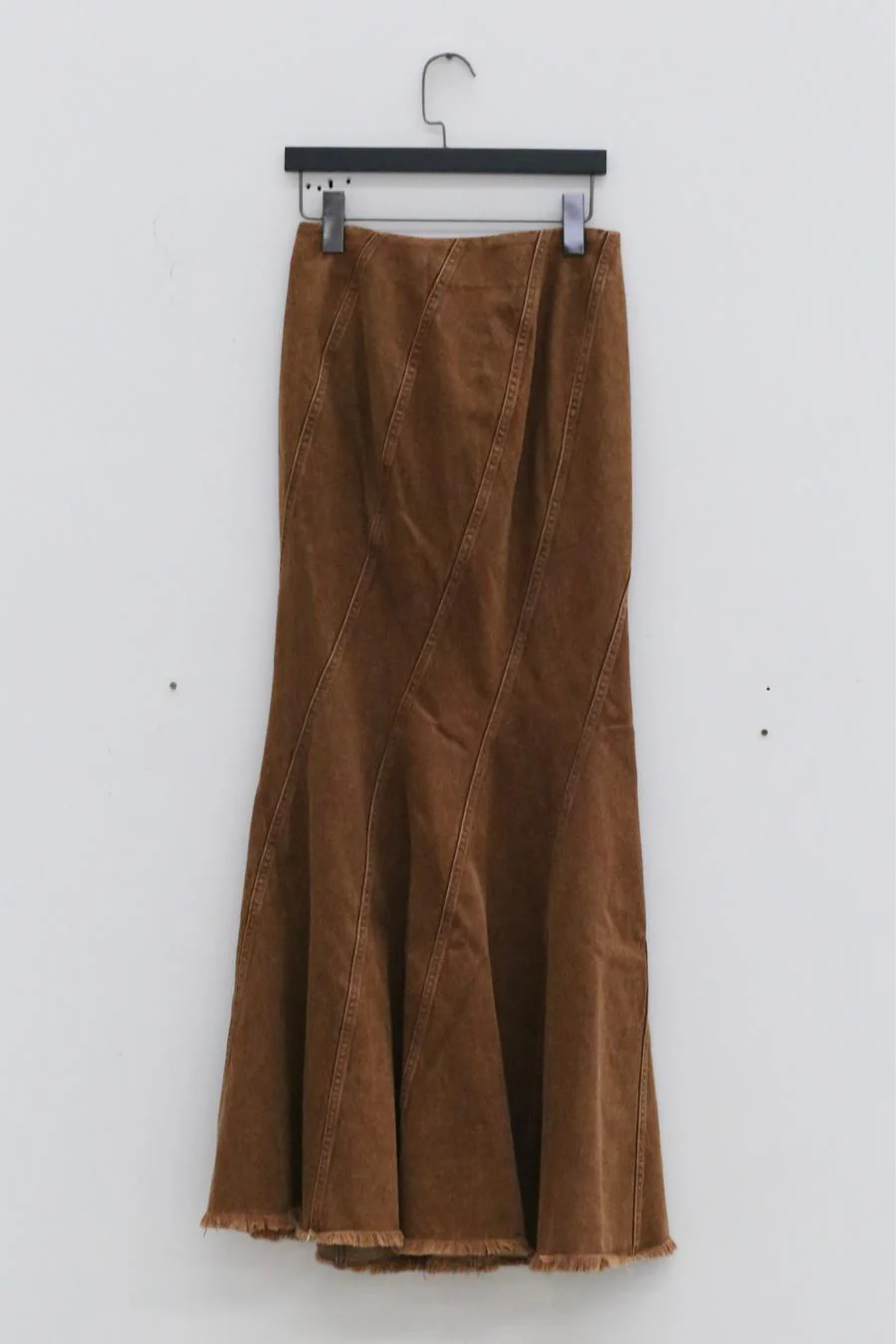 OUDE WAAG Washing Denim Fish Tail Skirt OW-23SS-SK04 reddish brown - Image 23