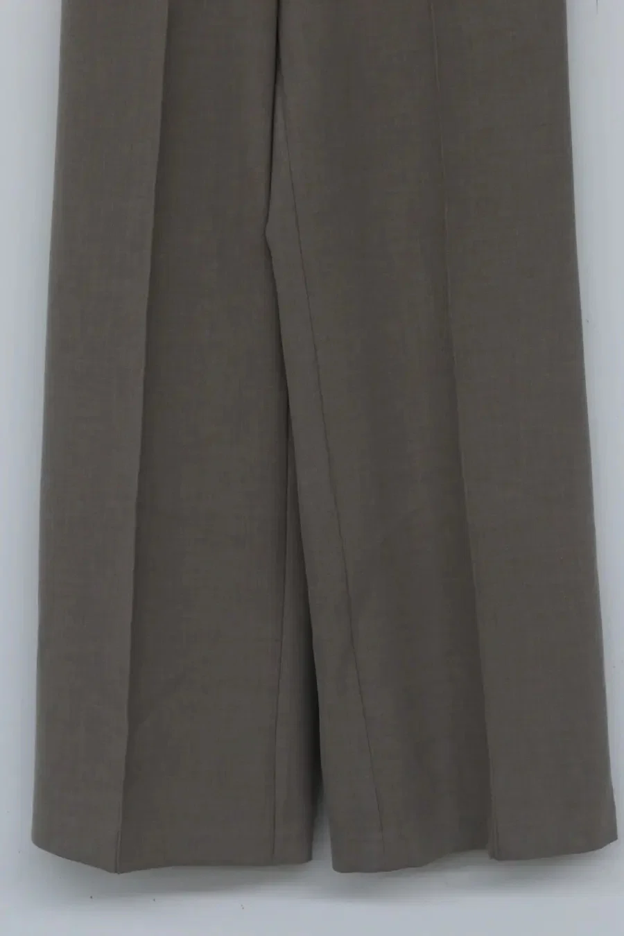 OUDE WAAG wool double-faced wide-leg pants OW-21AW-PT01 light gray - Image 10