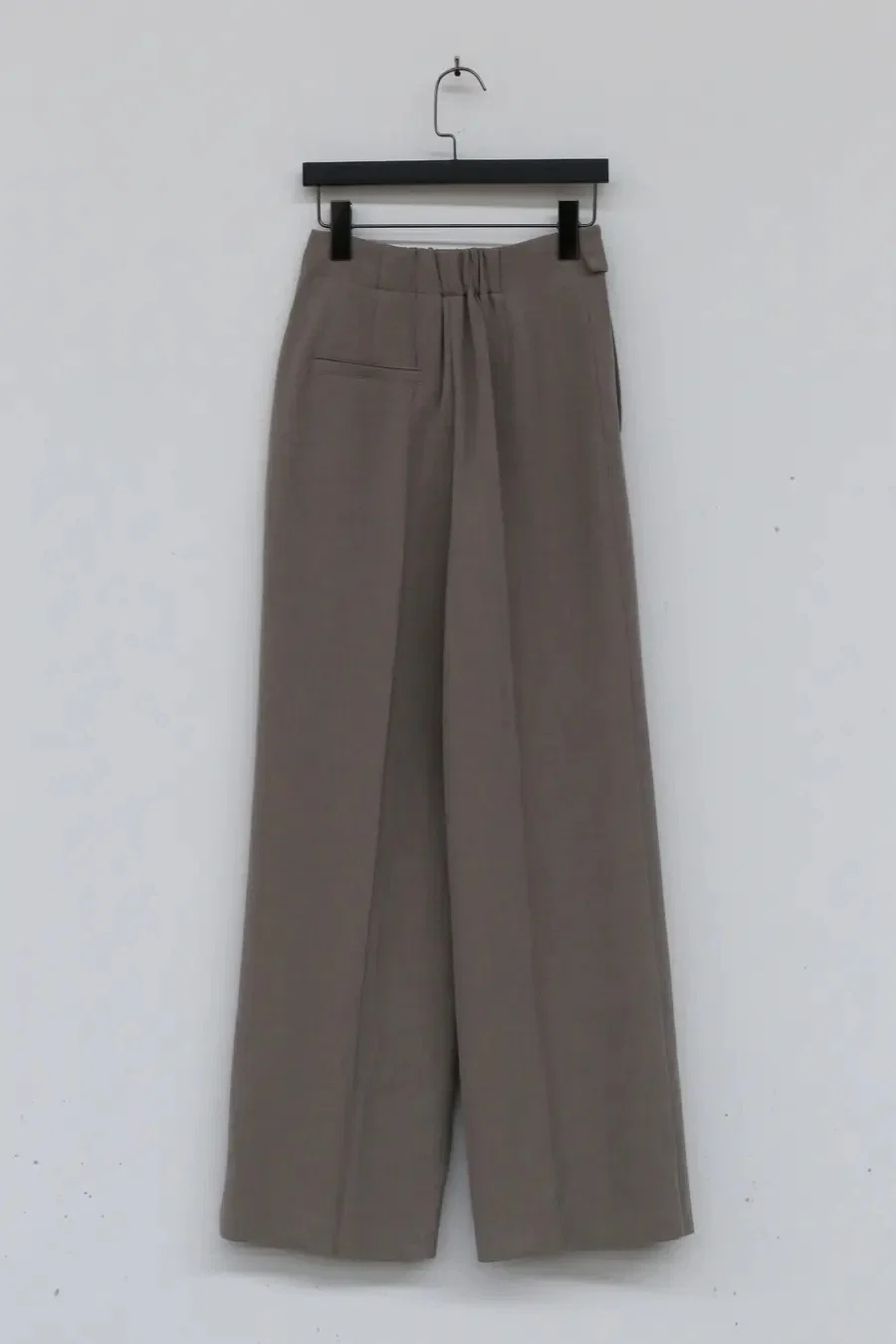OUDE WAAG wool double-faced wide-leg pants OW-21AW-PT01 light gray - Image 12