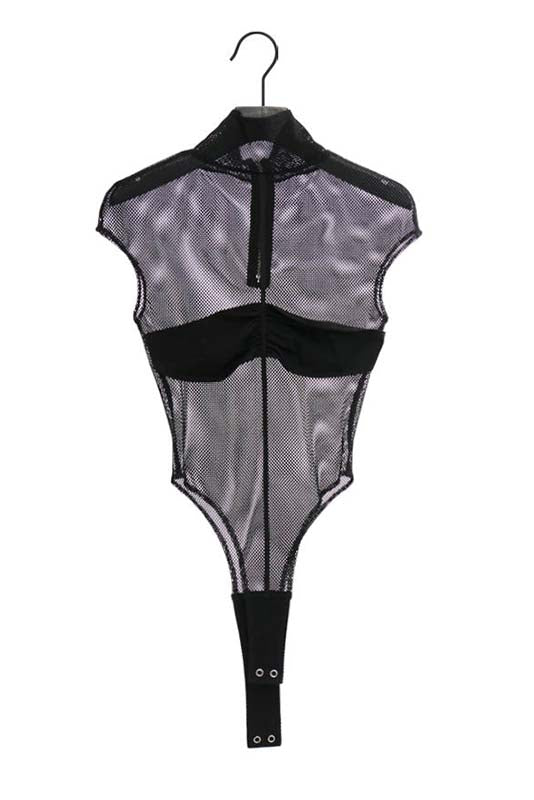 OUDE WAAG Bandeau Sleeveless Bodysuit OW-20SS-UW01BL99 POW10 - Image 5