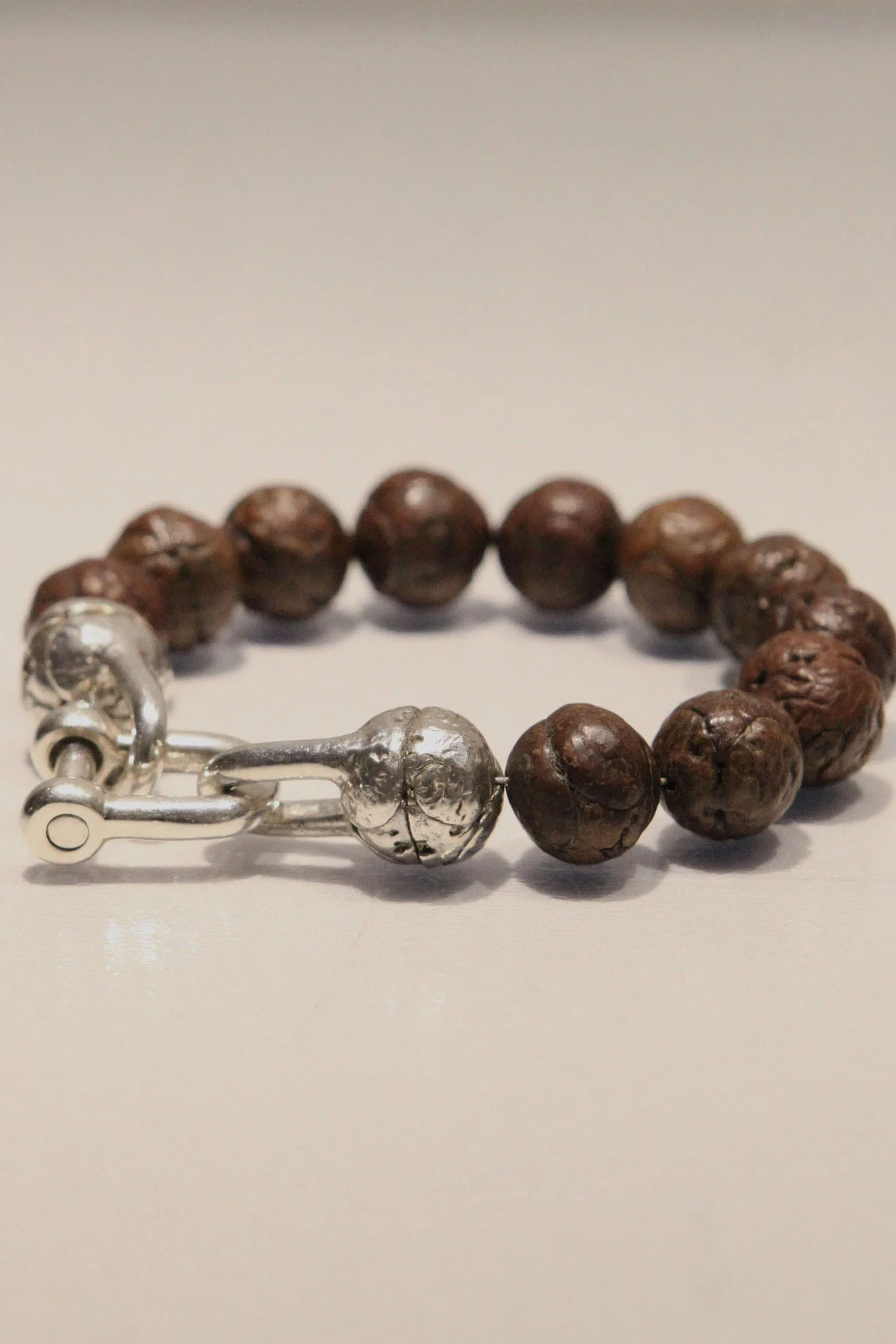 Parts of Four Bodhichitta S3 Charm Bodhichitta S3 Bracelet PS4-1418-1-BC+MA-YGCY Bodhichitta Beads+Matte Sterling Silver PPOF10 - Image 10