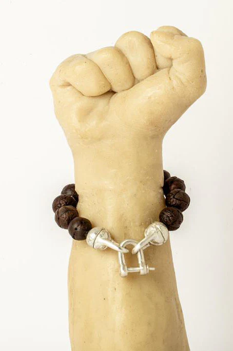 Parts of Four Bodhichitta S3 Charm Bodhichitta S3 Bracelet PS4-1418-1-BC+MA-YGCY Bodhichitta Beads+Matte Sterling Silver PPOF10 - Image 21