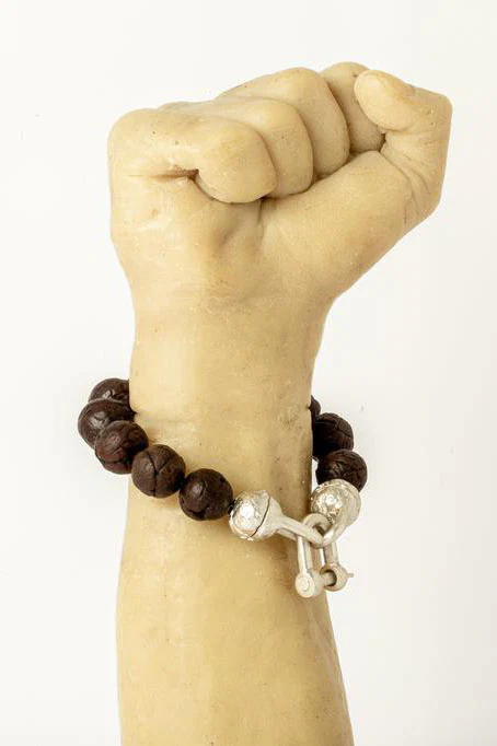 Parts of Four Bodhichitta S3 Charm Bodhichitta S3 Bracelet PS4-1418-1-BC+MA-YGCY Bodhichitta Beads+Matte Sterling Silver PPOF10 - Image 22