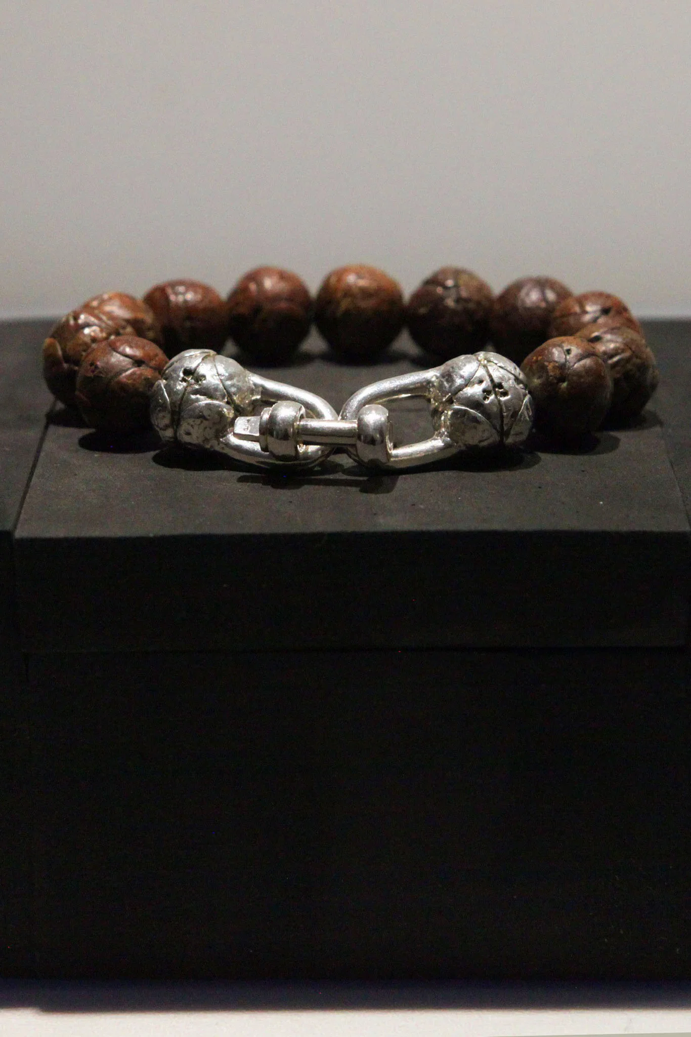 Parts of Four Bodhichitta S3 Charm Bodhichitta S3 Bracelet PS4-1418-1-BC+MA-YGCY Bodhichitta Beads+Matte Sterling Silver PPOF10 - Image 4