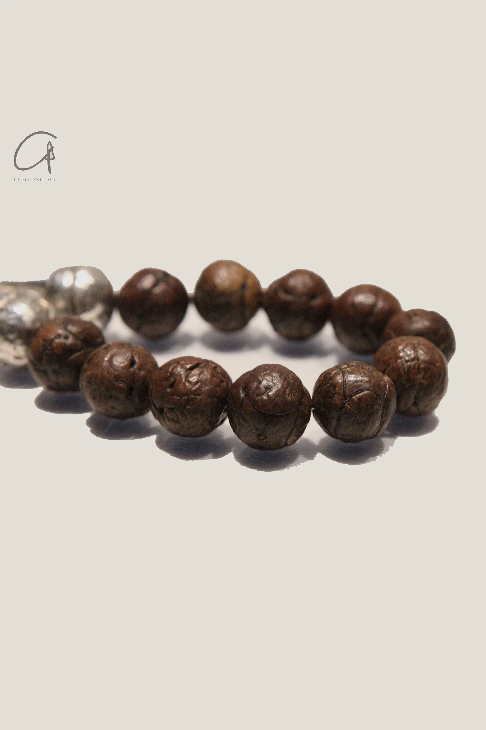 Parts of Four Bodhichitta S3 Charm Bodhichitta S3 Bracelet PS4-1418-1-BC+MA-YGCY Bodhichitta Beads+Matte Sterling Silver PPOF10 - Image 9