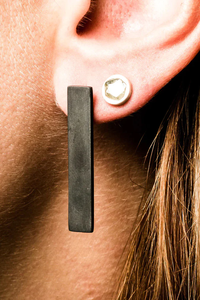 Parts of Four Flat Earrings (34mm) 1035-6-KA PPOF5 - Image 5