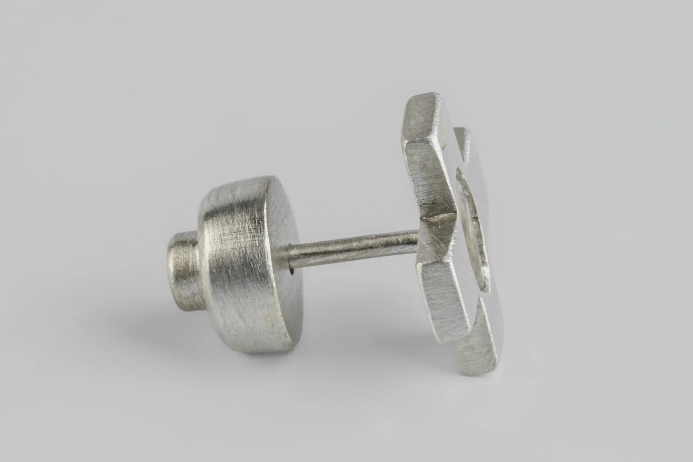 Parts of Four Plus Earring Collection II: Handcrafted Cross Earrings PS4-1035-2-MA+DIA (PS4-1135-11-MA) - Image 3