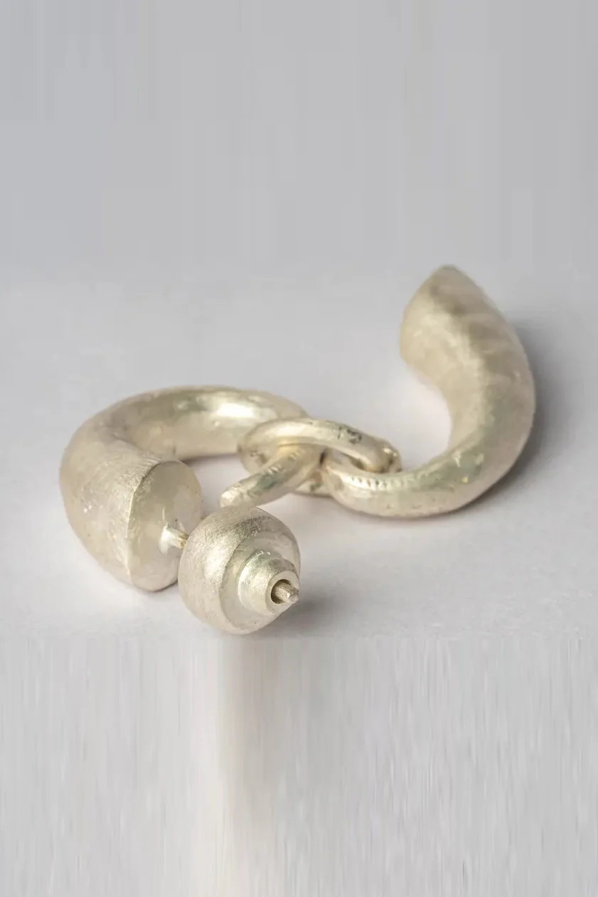 Parts of Four Trumpet Dangle Earrings 2204-3-MA - Image 3