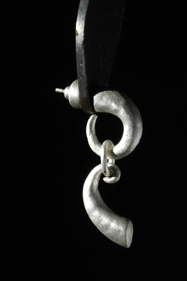 Parts of Four Trumpet Dangle Earrings 2204-3-MA - Image 6