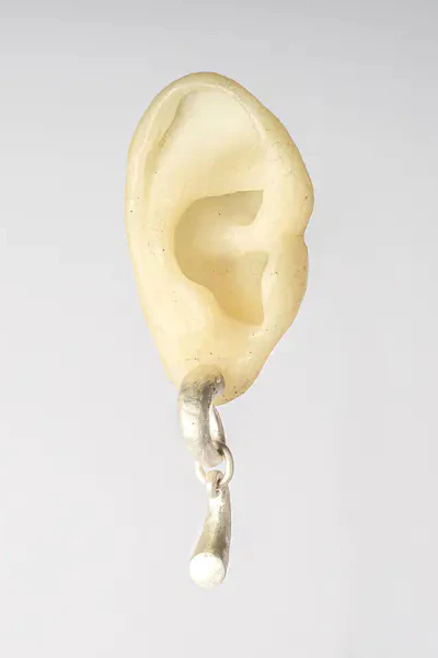 Parts of Four Trumpet Dangle Earrings 2204-3-MA - Image 8