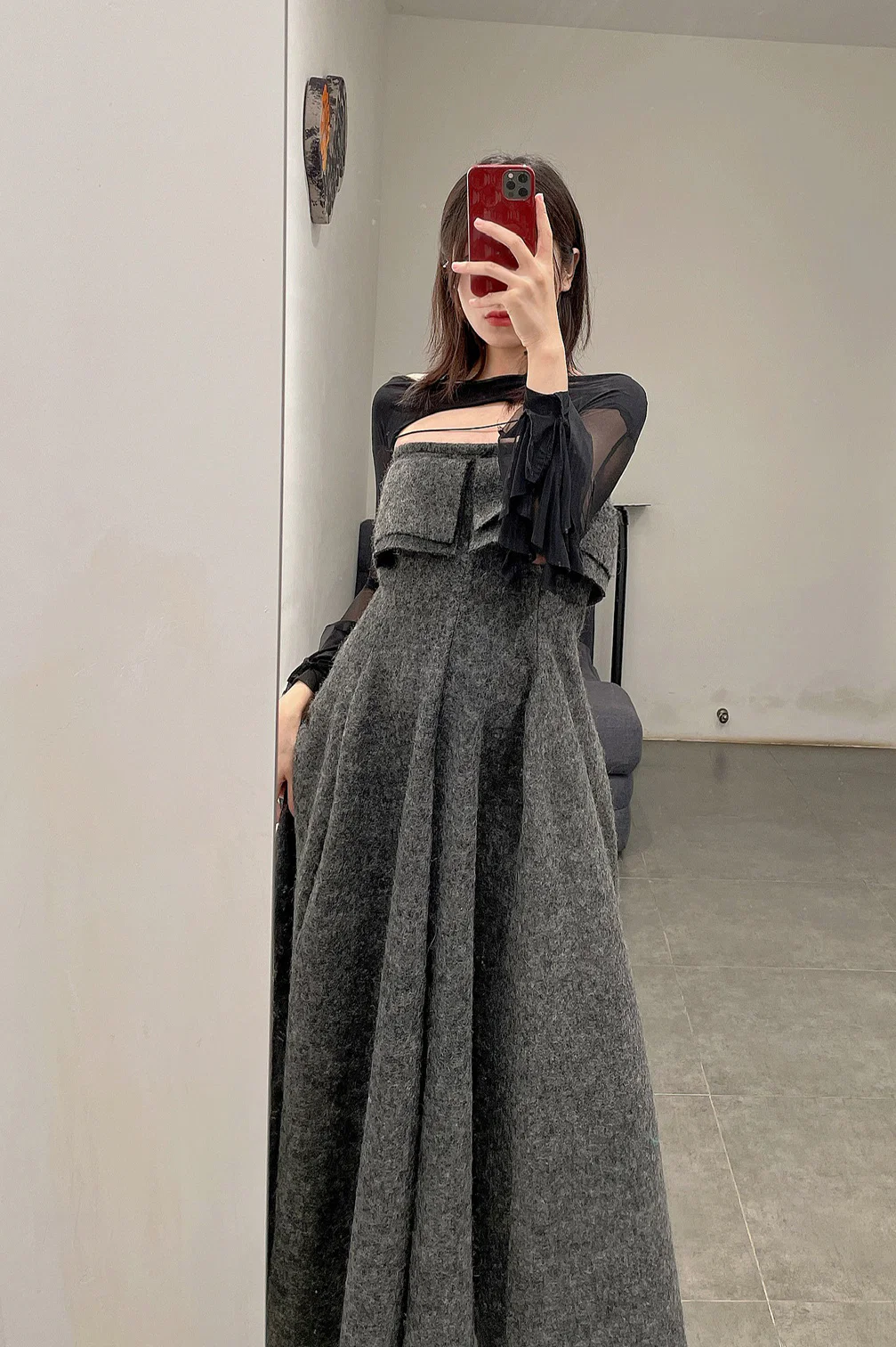 pengtai Artemisia cotton dyed raglan sleeve sleeve W21014 PPT2029 - Image 14