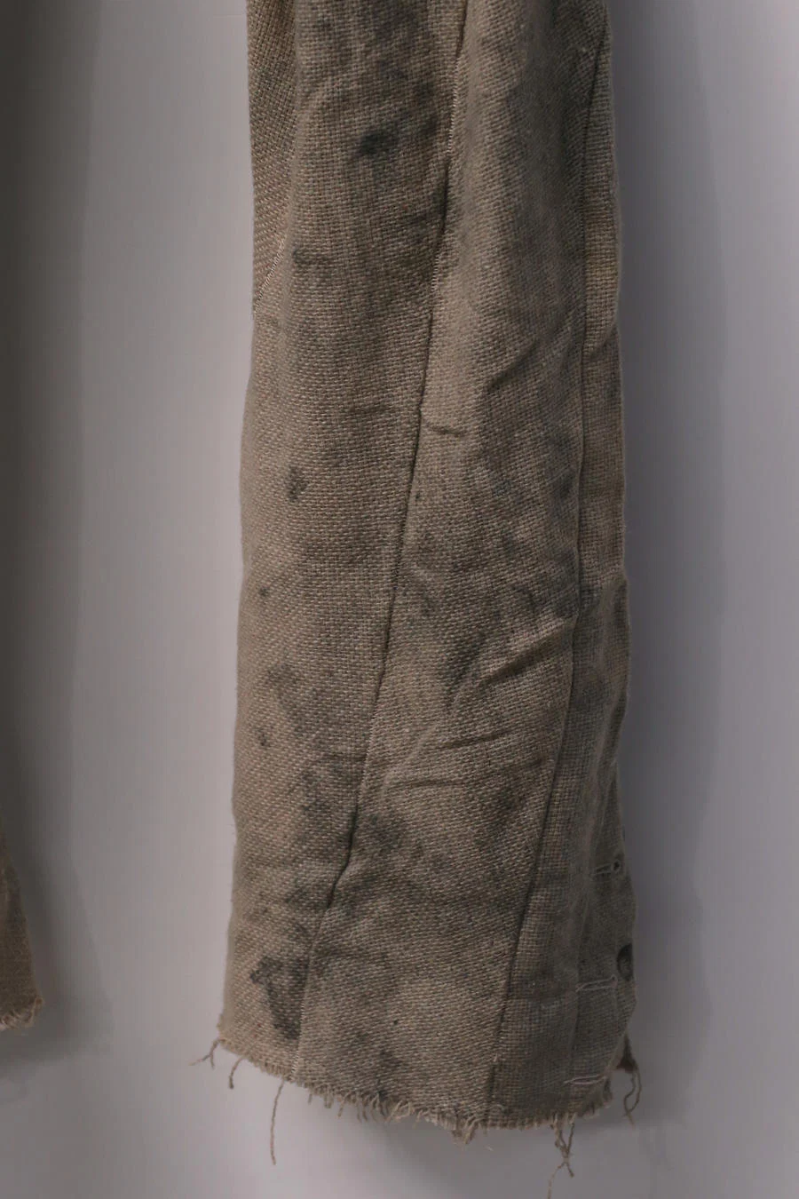 pengtai body structure Mugwort dyed straight linen pants MW21032 MW21032 - Image 5