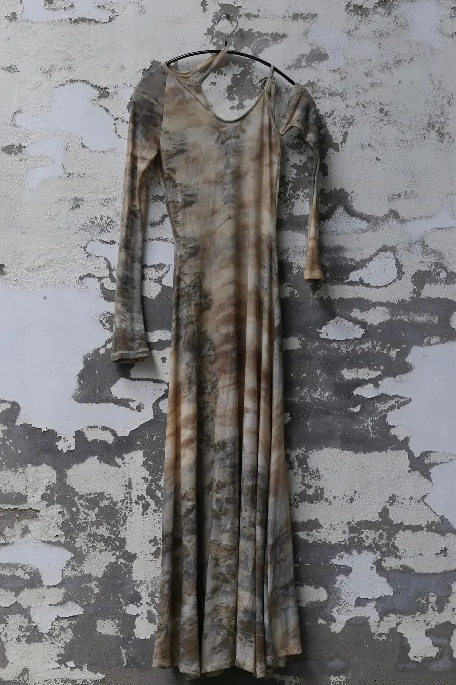 pengtai Dyed Cotton C-Neck Dress PTW22C16-2 - Image 4