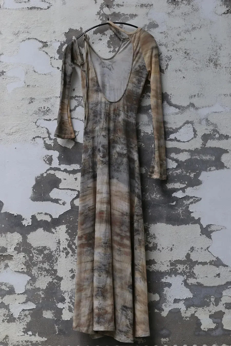 pengtai Dyed Cotton C-Neck Dress PTW22C16-2 - Image 7
