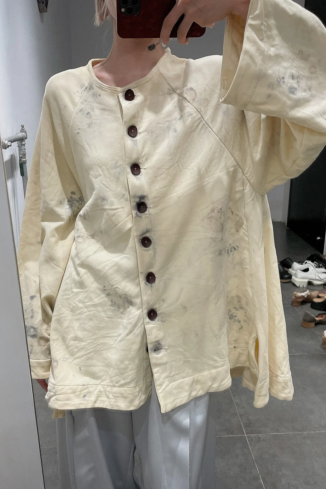 pengtai dyed cotton knitted cardigan MRW22A03-1 (MRW22A03) - Image 11