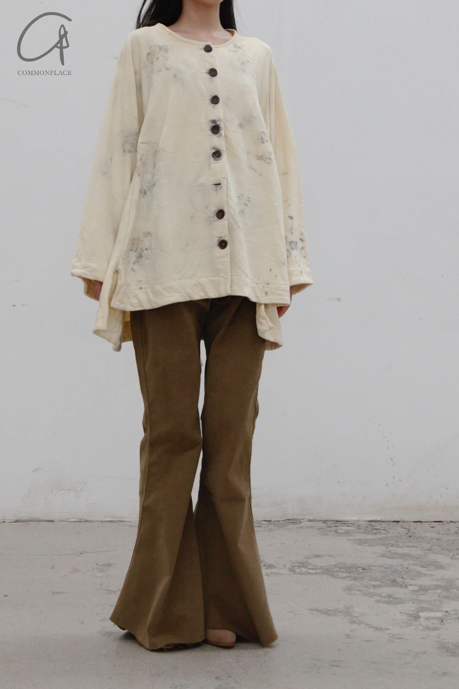 pengtai dyed cotton knitted cardigan MRW22A03-1 (MRW22A03) - Image 4