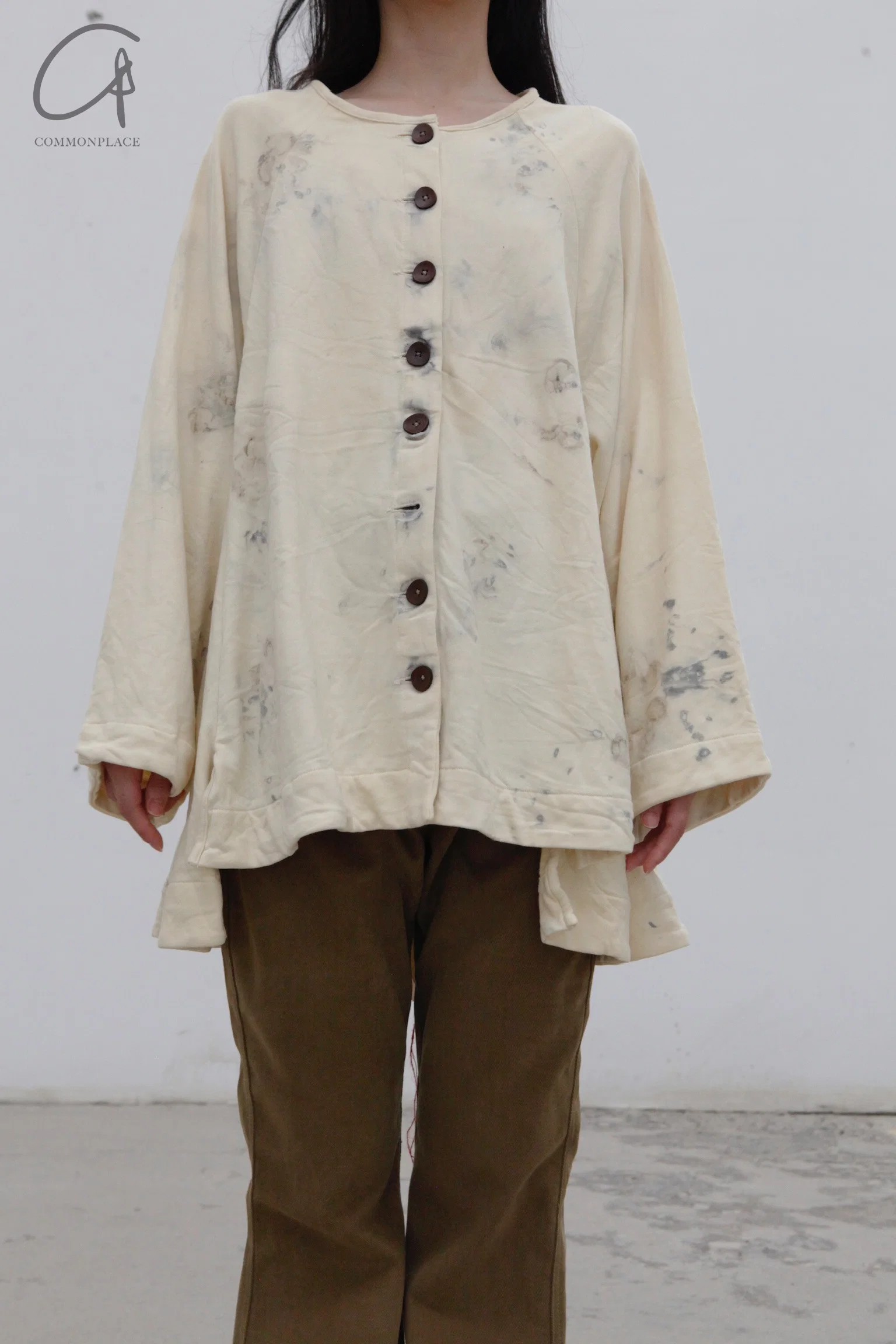 pengtai dyed cotton knitted cardigan MRW22A03-1 (MRW22A03) - Image 6