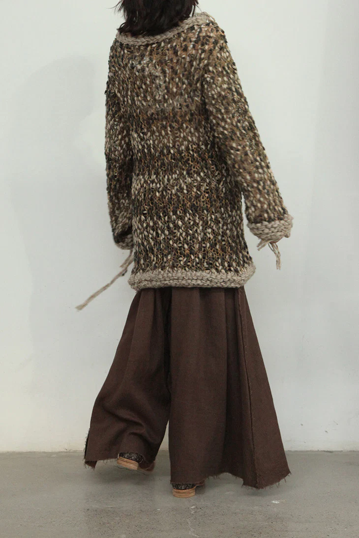 pengtai fine wool hand-knitted sweater W20132 - Image 5
