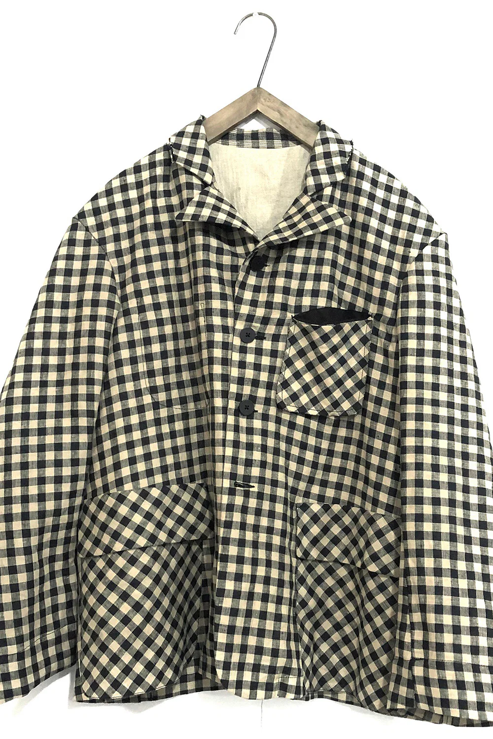 Peng Tai Linen check jacket M21019 - Image 16
