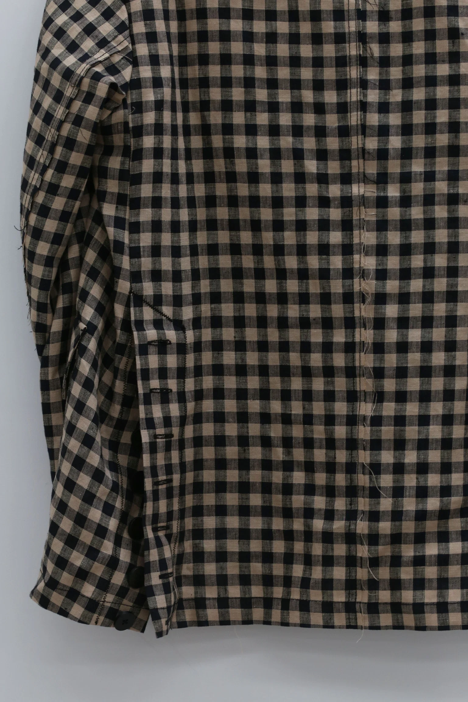 Peng Tai Linen check jacket M21019 - Image 17