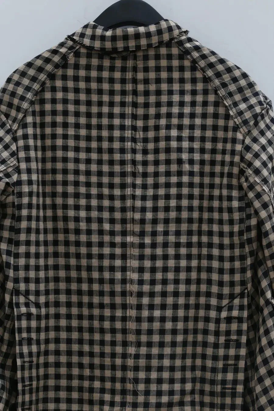 Peng Tai Linen check jacket M21019 - Image 18