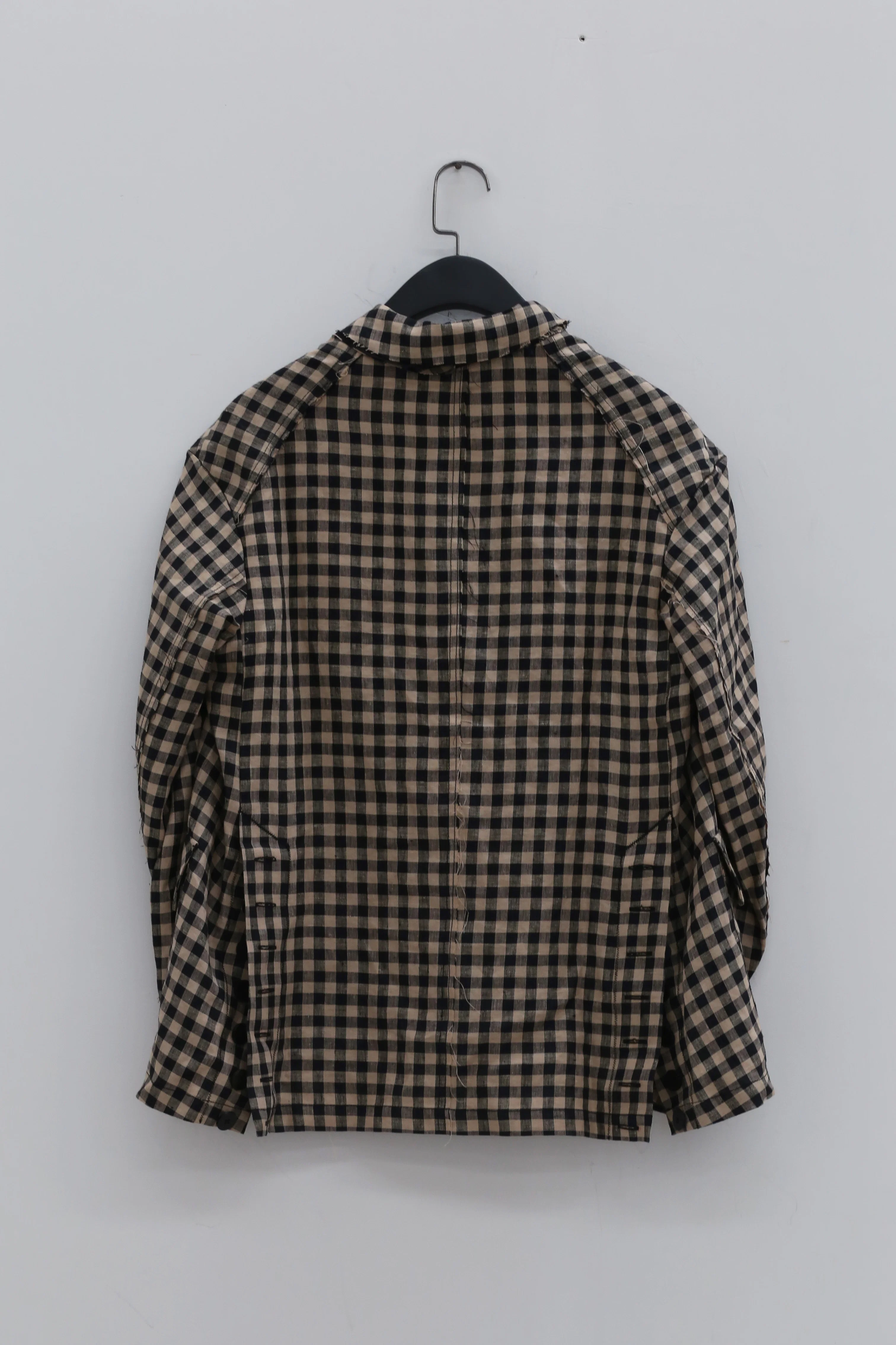 Peng Tai Linen check jacket M21019 - Image 19