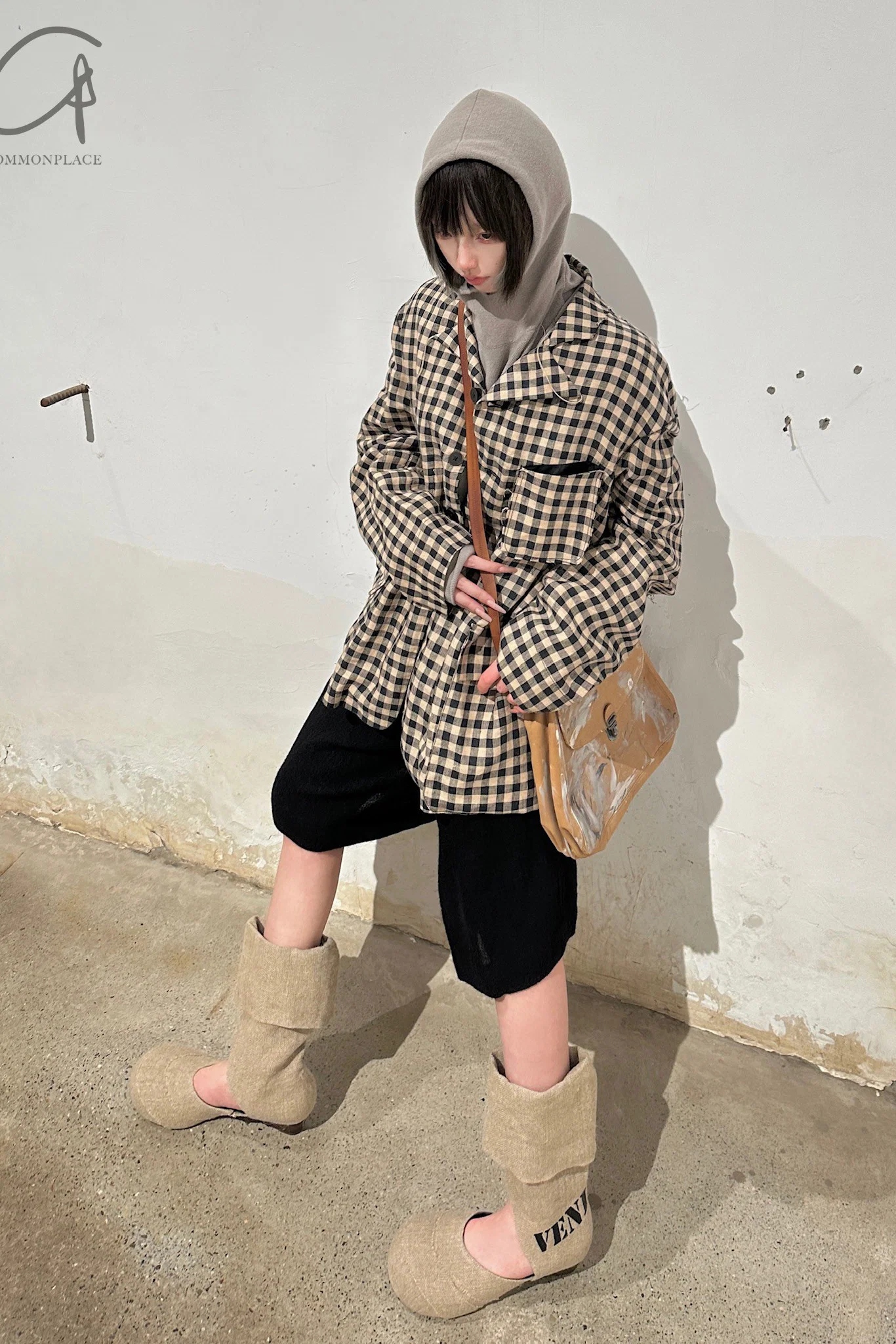 Peng Tai Linen check jacket M21019 - Image 25