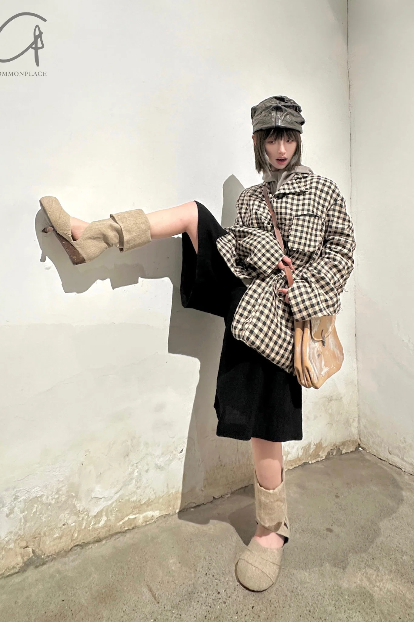 Peng Tai Linen check jacket M21019 - Image 27
