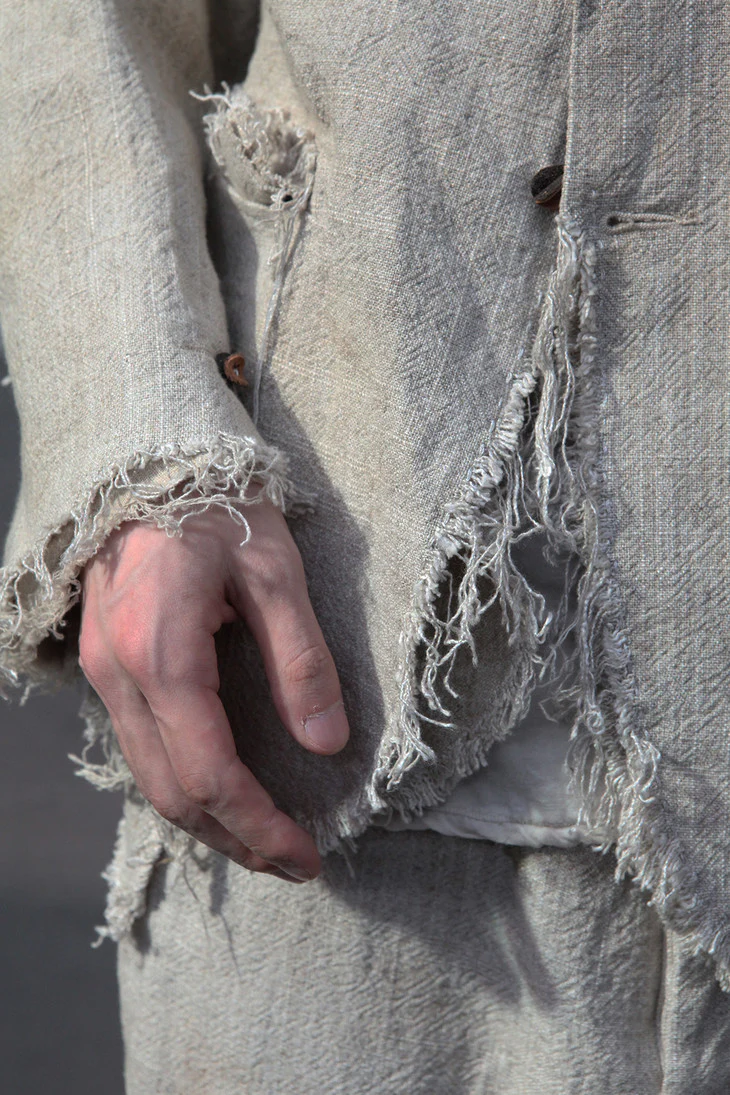 Peng Tai hand-dyed hand-stitched jacket S20316 - Image 10