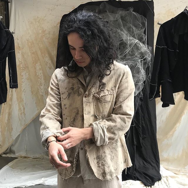Peng Tai hand-dyed hand-stitched jacket S20316 - Image 12