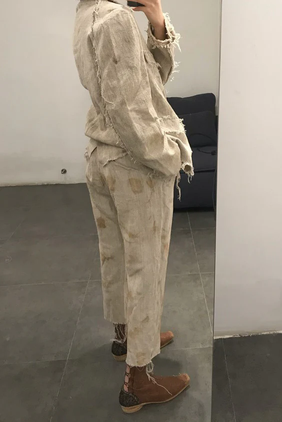 Peng Tai hand-dyed hand-stitched jacket S20316 - Image 20