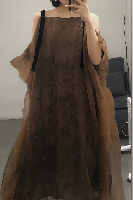 pengtai hand-dyed square skirt S20073 - Image 4